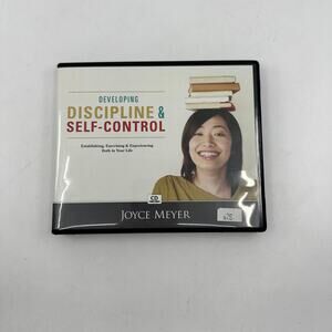 Developing Discipline Self Control Joyce Meyer CD Christian Teaching Audio